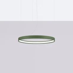 Żyrandol RIO 55 zielona oliwka LED 4000K