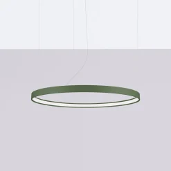 Żyrandol RIO 78 zielona oliwka LED 4000K