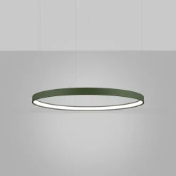 Żyrandol RIO 78 zielona oliwka LED 4000K