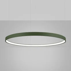 Żyrandol RIO 110 zielona oliwka LED  4000K