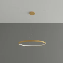 Żyrandol RIO 78 złoty LED 4000K