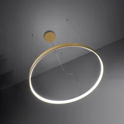 Żyrandol RIO 78 złoty LED 4000K