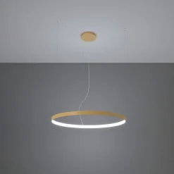 Żyrandol RIO 55 złoty LED 4000K