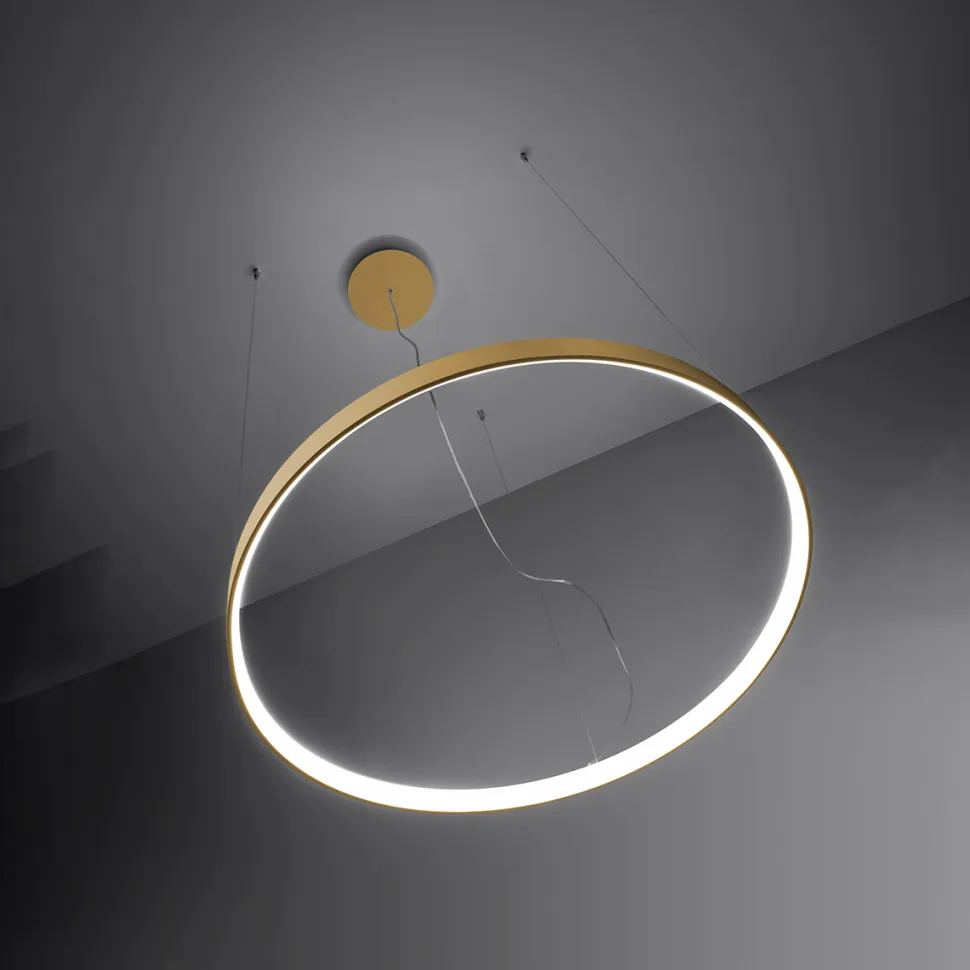 Żyrandol RIO 55 złoty LED 4000K