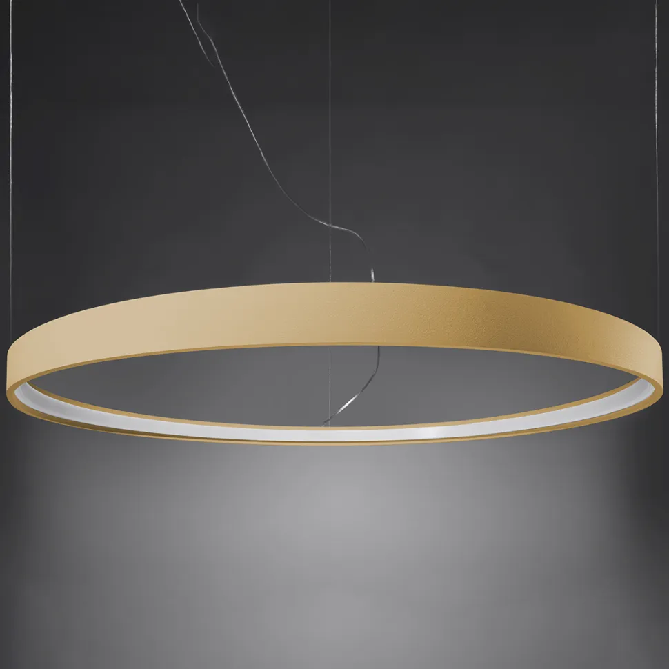 Żyrandol RIO 55 złoty LED 4000K