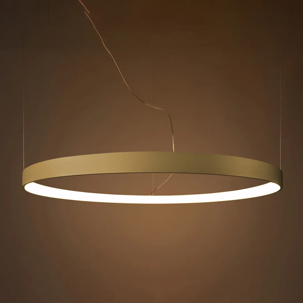 Żyrandol RIO 110 złoty LED 3000K