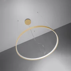 Żyrandol RIO 55 złoty LED 3000K