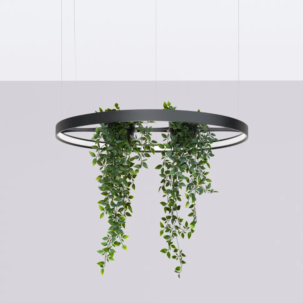 Żyrandol RIO BIO 78 czarny LED 3000K