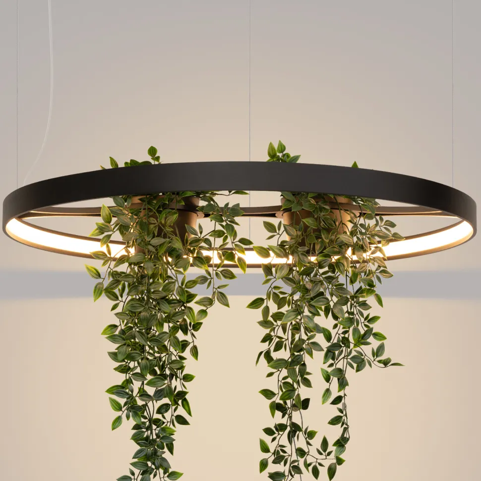 Żyrandol RIO BIO 78 czarny LED 3000K