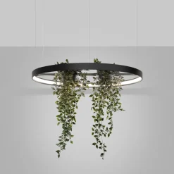 Żyrandol RIO BIO 78 czarny LED 4000K