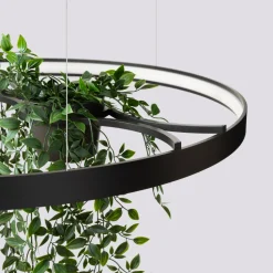 Żyrandol RIO BIO 78 czarny LED 4000K