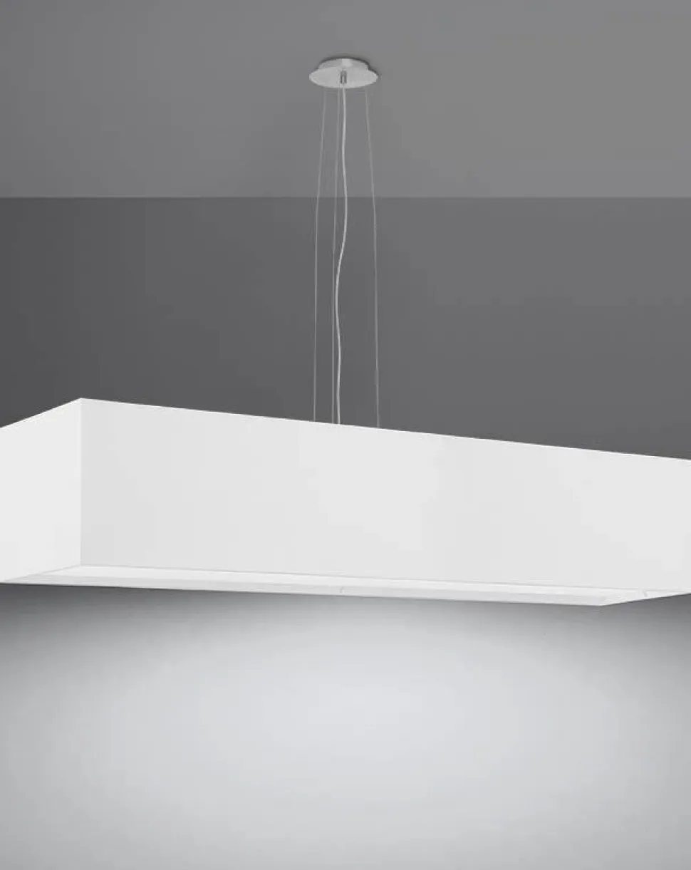 Żyrandol SANTA 120 biały