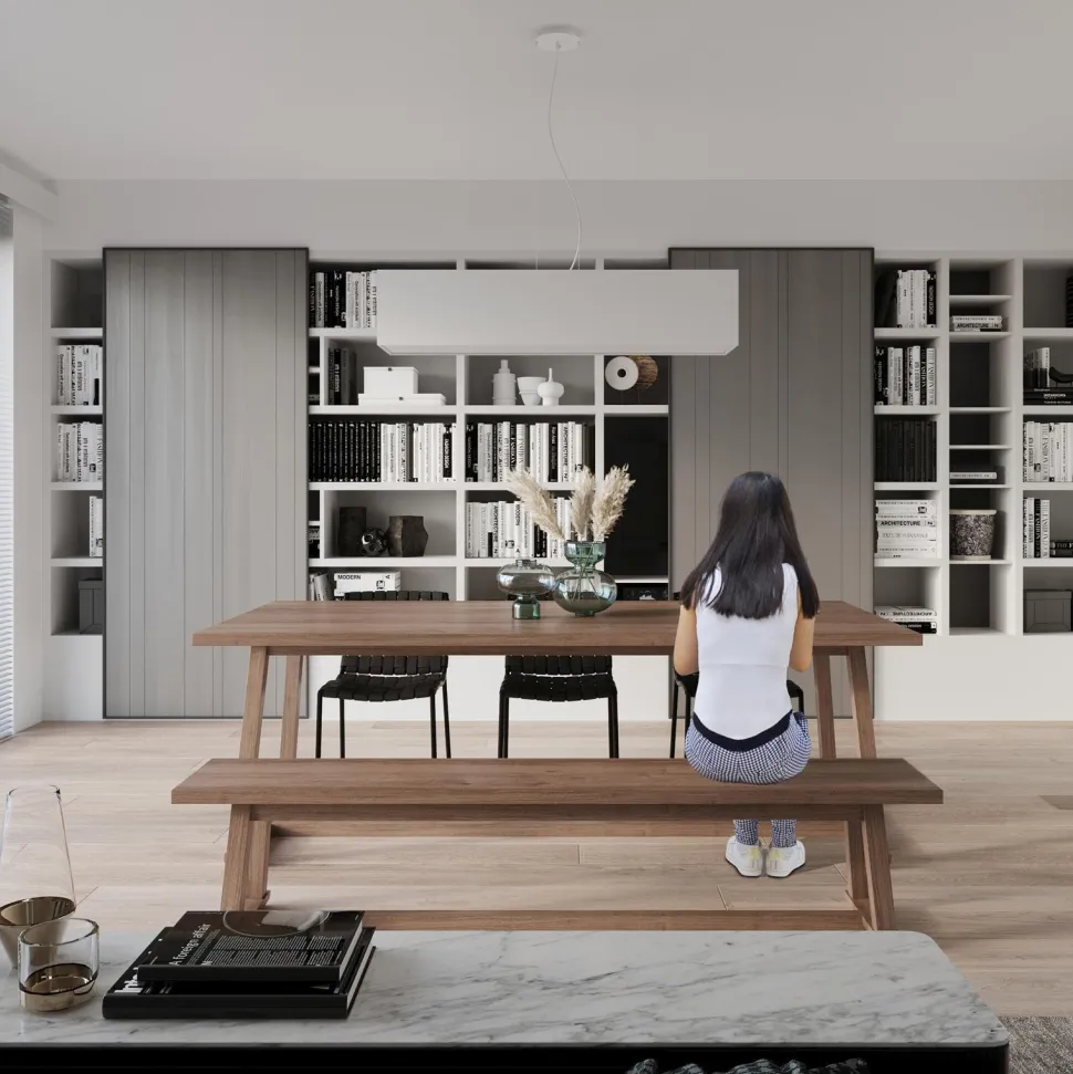 Żyrandol SANTA 120 biały