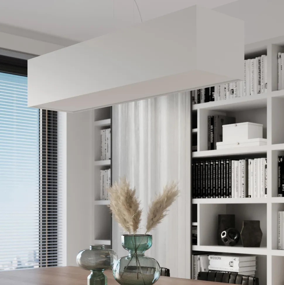 Żyrandol SANTA 120 biały