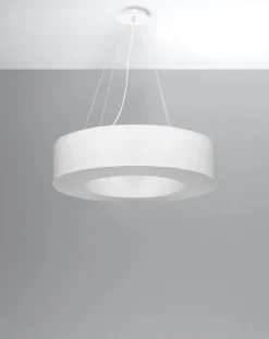 Żyrandol SATURNO 70 biały