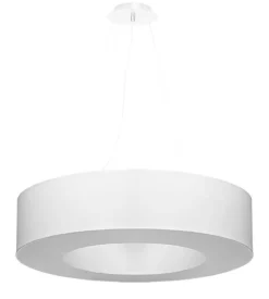 Żyrandol SATURNO 70 biały