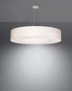Żyrandol SATURNO 90 biały