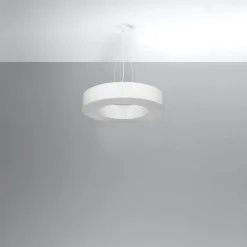 Żyrandol SATURNO SLIM 50 biały