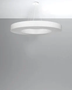 Żyrandol SATURNO SLIM 90 biały