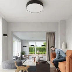 Żyrandol SKALA 70 czarny