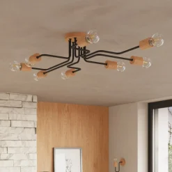 Żyrandol TIMBO 6 czarny