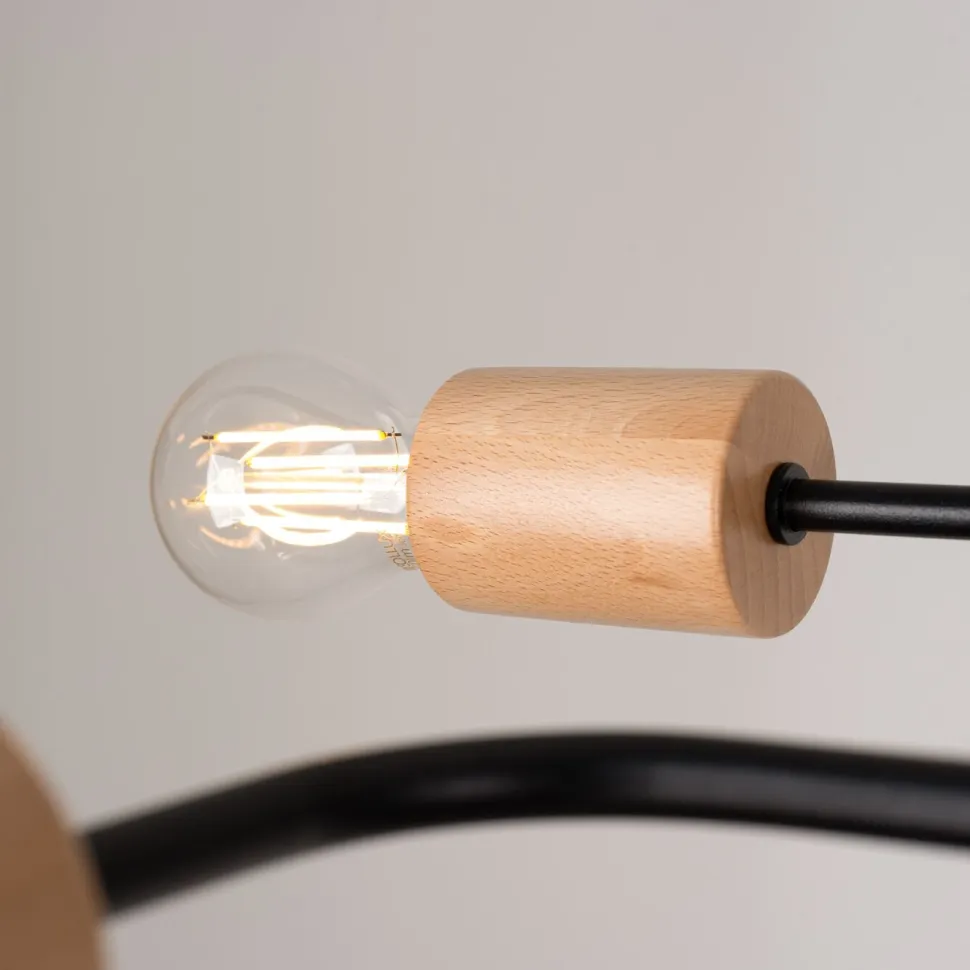 Żyrandol TIMBO 6 czarny