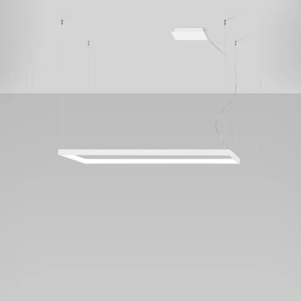 Żyrandol TUULA L biały LED 4000K