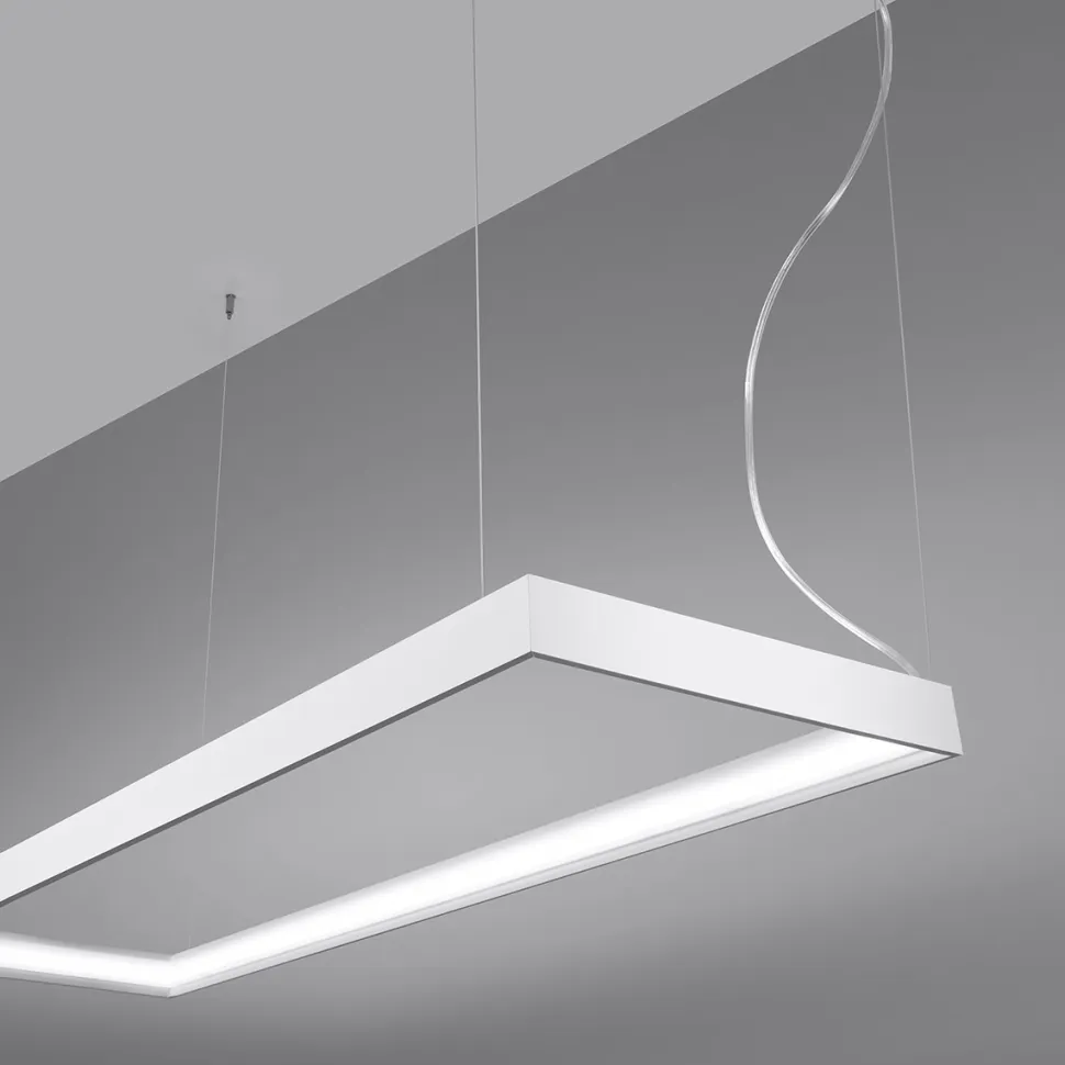 Żyrandol TUULA L biały LED 4000K