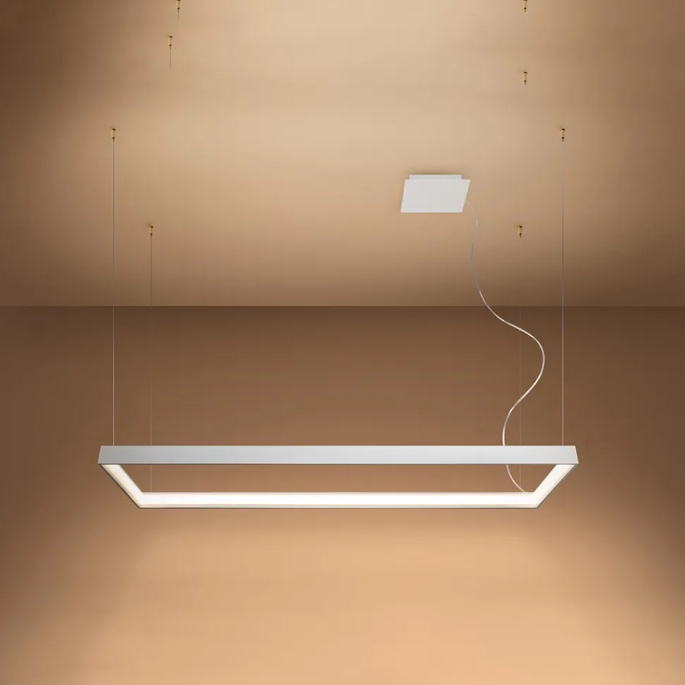 Żyrandol TUULA L biały LED 3000K