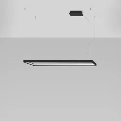 Żyrandol TUULA L czarny LED 4000K