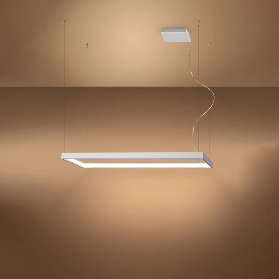 Żyrandol TUULA M biały LED 3000K