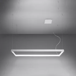 Żyrandol TUULA M biały LED 4000K