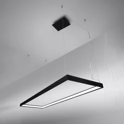 Żyrandol TUULA M czarny LED 4000K