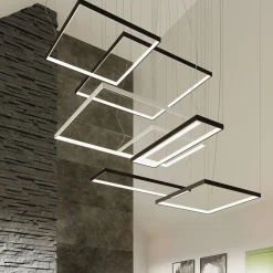 Żyrandol TUULA M czarny LED 3000K