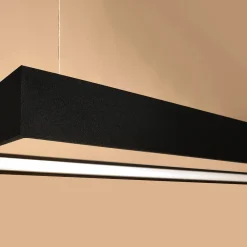 Żyrandol TUULA M czarny LED 3000K