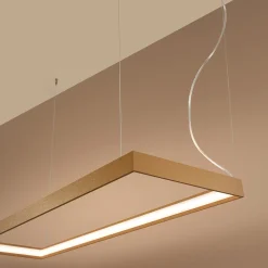 Żyrandol TUULA M złoty LED 3000K