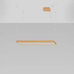 Żyrandol TUULA M złoty LED 4000K