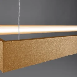 Żyrandol TUULA M złoty LED 4000K