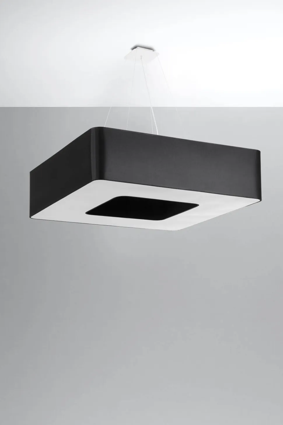 Żyrandol URANO 80 czarny