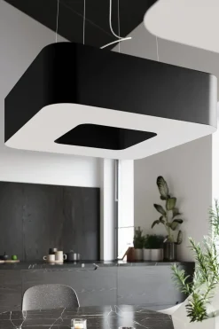 Żyrandol URANO 80 czarny