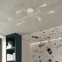 Żyrandol VECTOR 6 biały