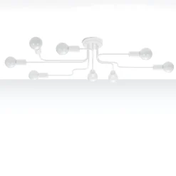 Żyrandol VECTOR 8 biały