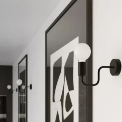 Żyrandol VECTOR 4 czarny