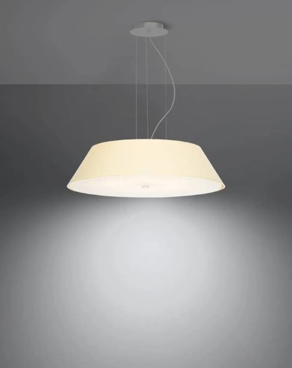 Żyrandol VEGA 60 biały