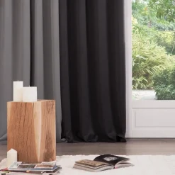 Zasłona zaciemniająca czarna 140x260cm
