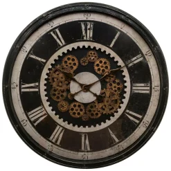 Zegar Charly 76cm brązowy