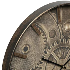 Zegar Deyan 50cm brązowy