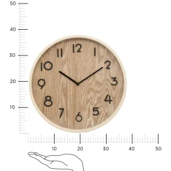 Zegar Ivana 38cm wood