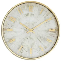 Zegar Izzie 30 cm złoty