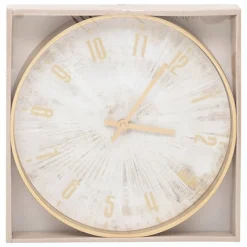 Zegar Izzie 30 cm złoty